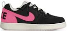 Lookbook 【定製球鞋】Nike Court Borough PRM 復古潮流 涩谷辣妹 新世紀Y2K 人間蜜桃 甜美風格 vibe解構綁帶 低筒 運動鞋 女款 粉黑