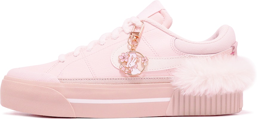 (W) 나이키 코트 레거시 '벚꽃 토끼' 커스텀 슈즈 DM7590-600(TeamTen-女款樱花白S-BOX) Buy (W) 나이키 코트 레거시 '벚꽃 토끼' 커스텀 슈즈 DM7590-600(TeamTen-女款樱花白S-BOX)