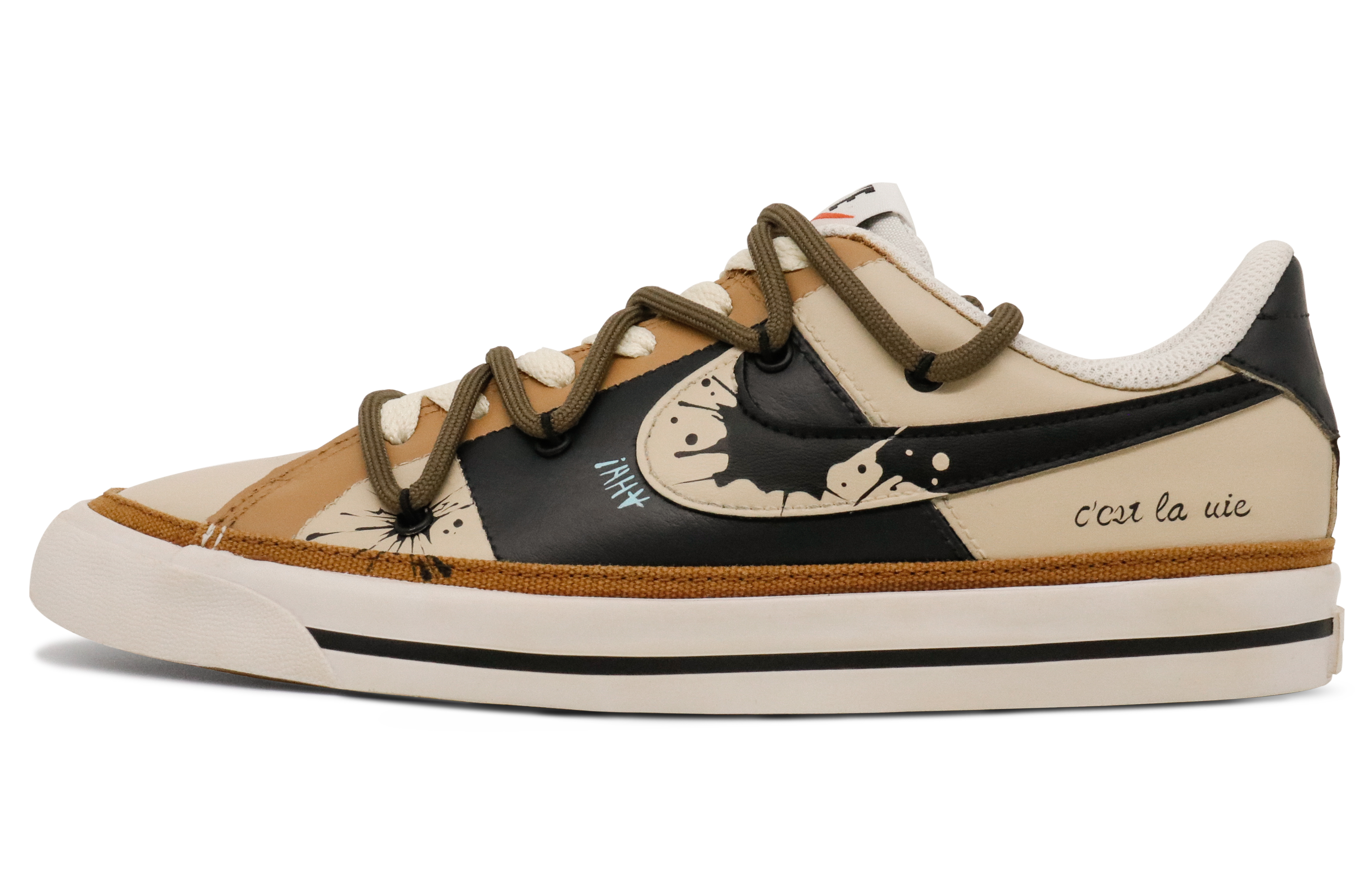 Buy (W) 定制鞋款：耐克Court Legacy“沙漠绿洲涂鸦” CU4149-102-445755