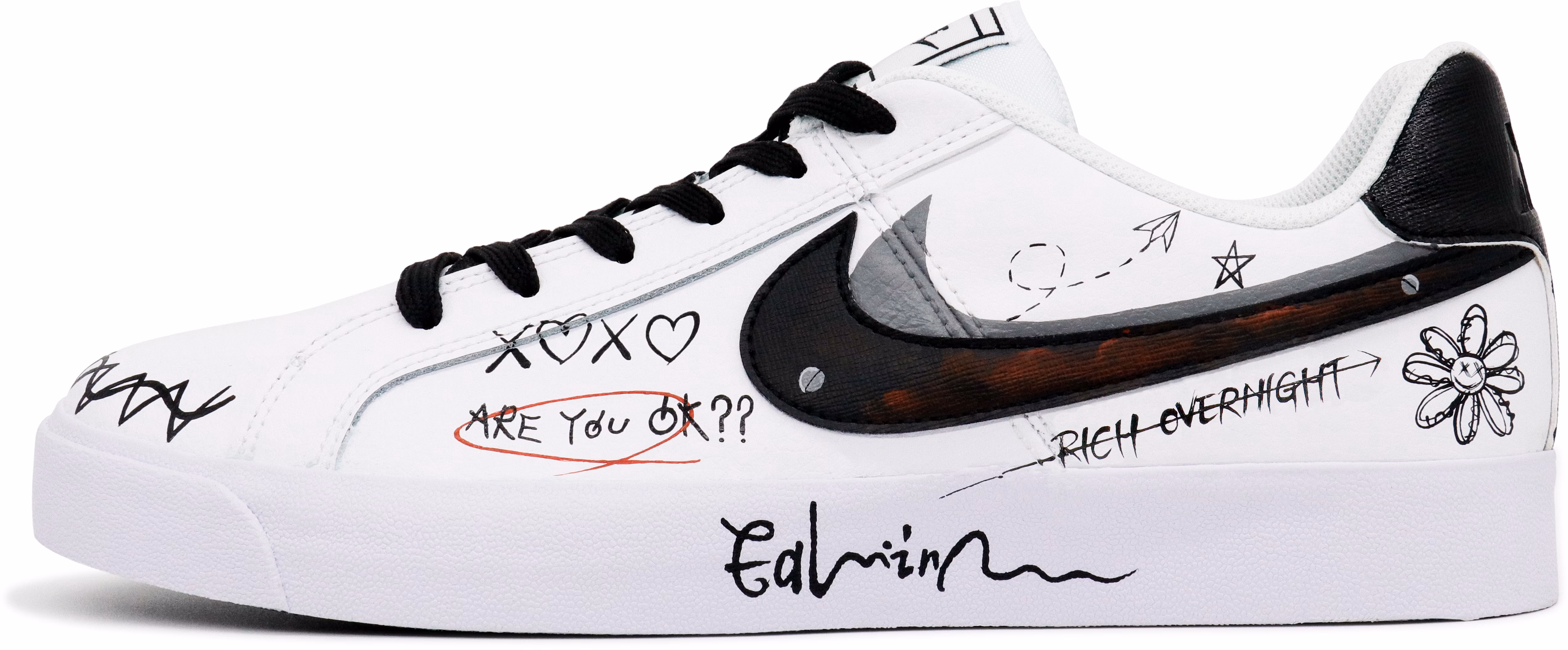 custom-shoes-women-nike-court-royale-ac-heartbreak-doodle-ao-2810-102-469043