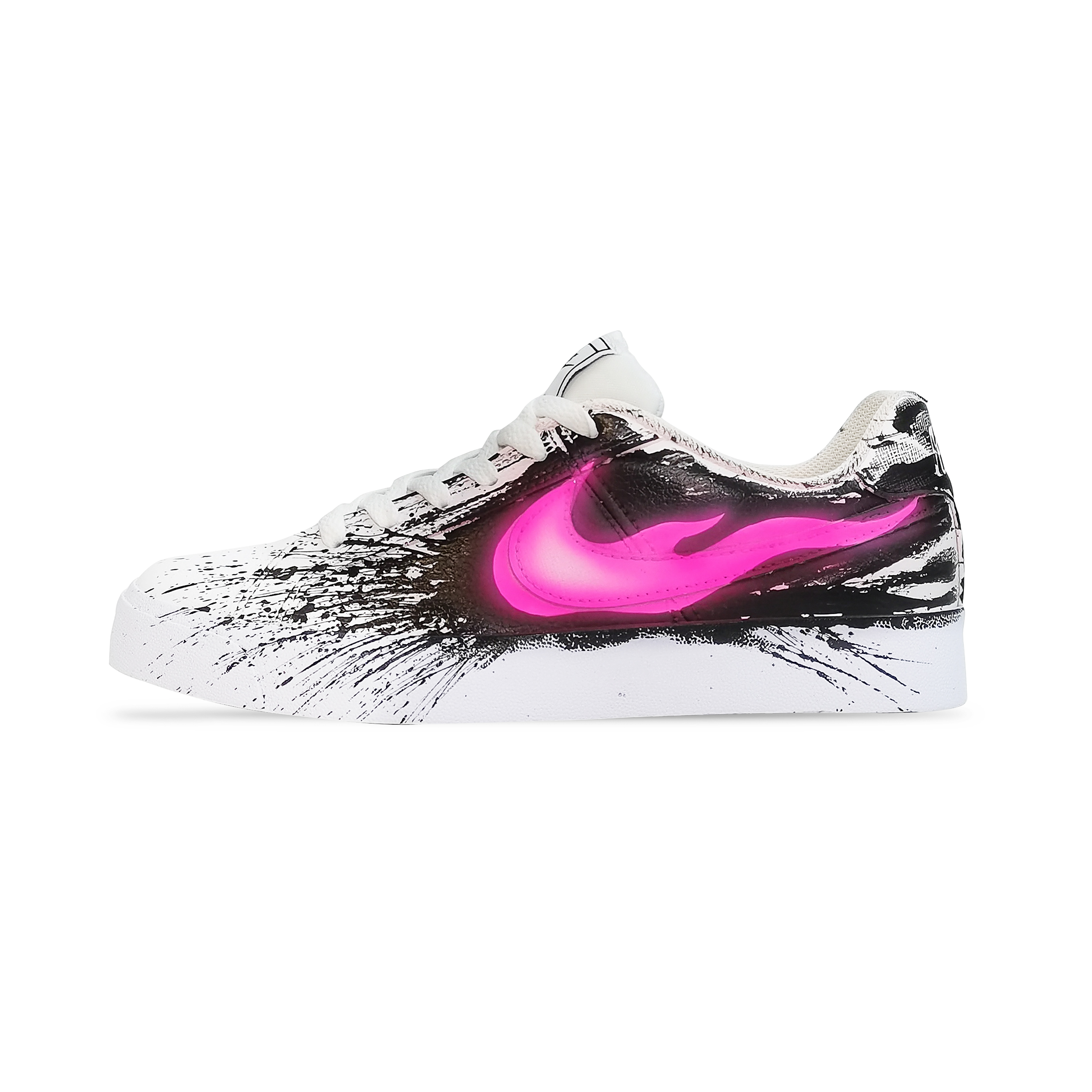 [Custom Shoes] (Women) Nike Court Royale AC 'Splatter Superhero Pink' AO2810-102-485162