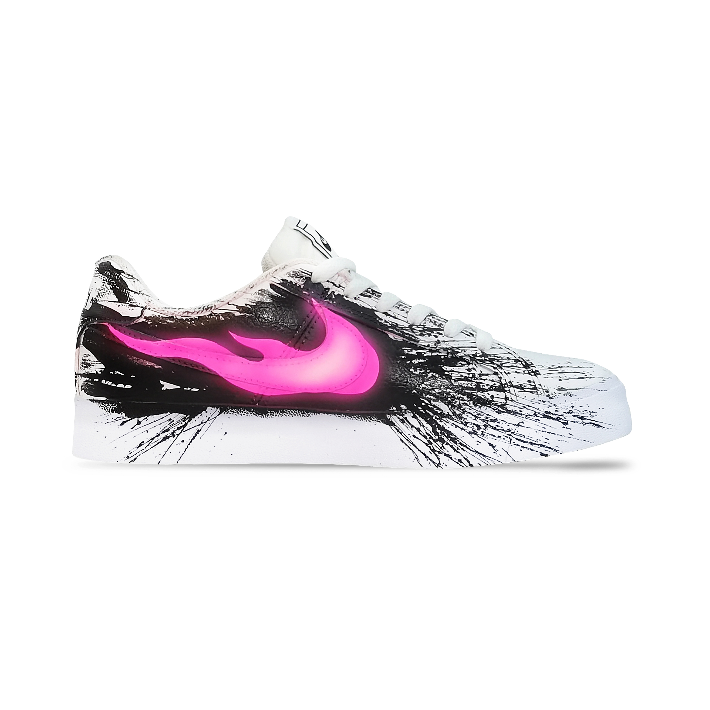 Order [Custom Shoes] (Women) Nike Court Royale AC 'Splatter Superhero Pink' AO2810-102-485162