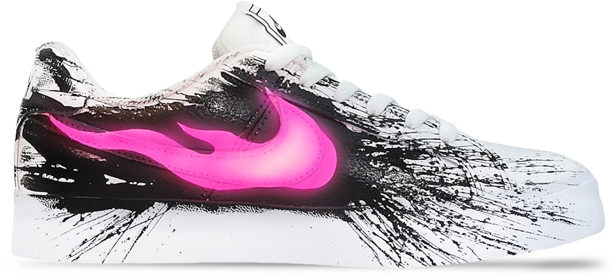 (W) 나이키 코트 로얄 AC '스플래터 슈퍼히어로 핑크' (커스텀) AO2810-102-485162 Order (W) 나이키 코트 로얄 AC '스플래터 슈퍼히어로 핑크' (커스텀) AO2810-102-485162