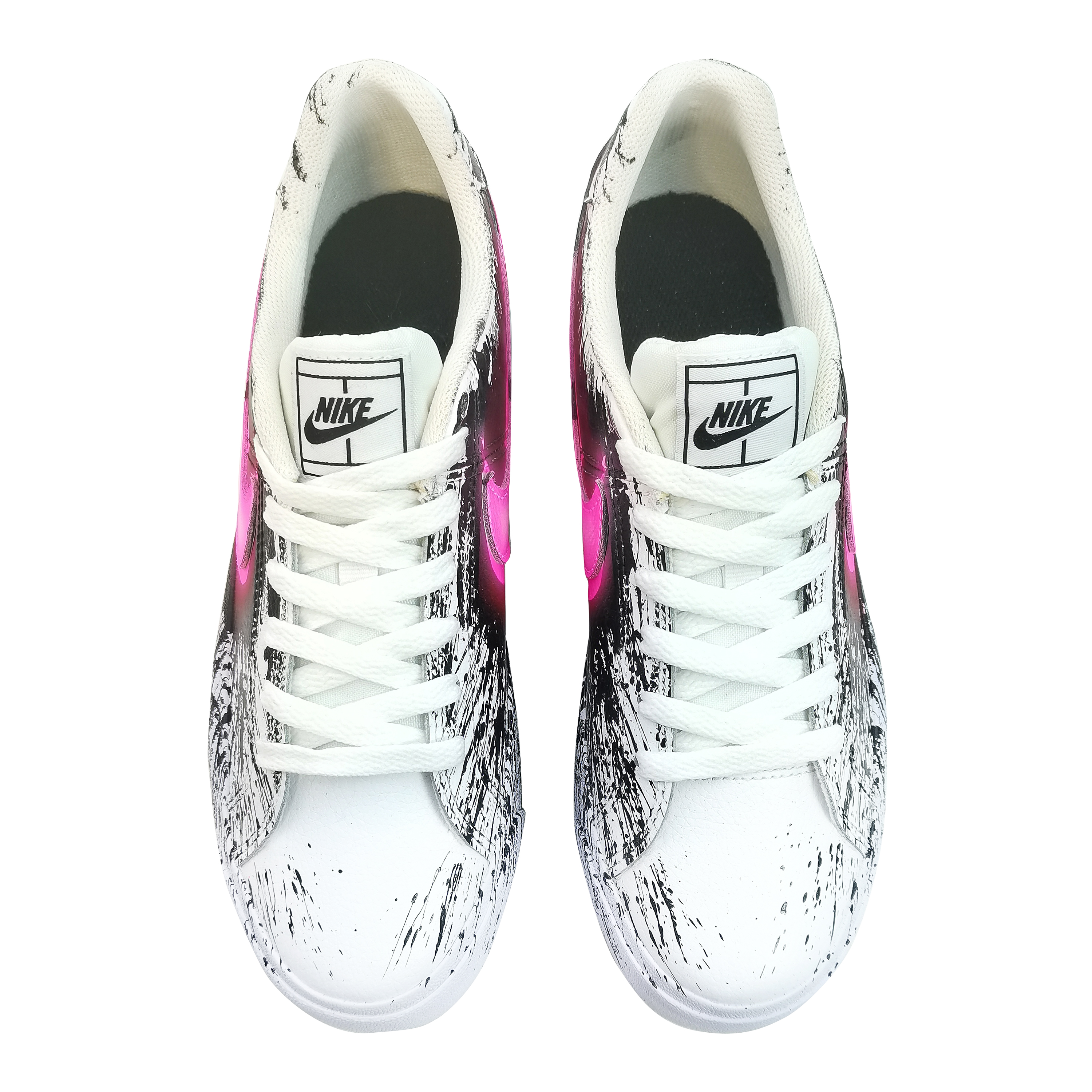 Shop [Custom Shoes] (Women) Nike Court Royale AC 'Splatter Superhero Pink' AO2810-102-485162