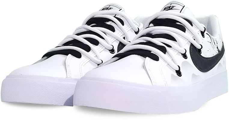 (W) 【カスタムシューズ】(女性用) ナイキ コート ロイヤル AC 'ワイルドクレーンインク' AO2810-102(TeamEight-女款闲云野鹤) Lookbook (W) 【カスタムシューズ】(女性用) ナイキ コート ロイヤル AC 'ワイルドクレーンインク' AO2810-102(TeamEight-女款闲云野鹤)