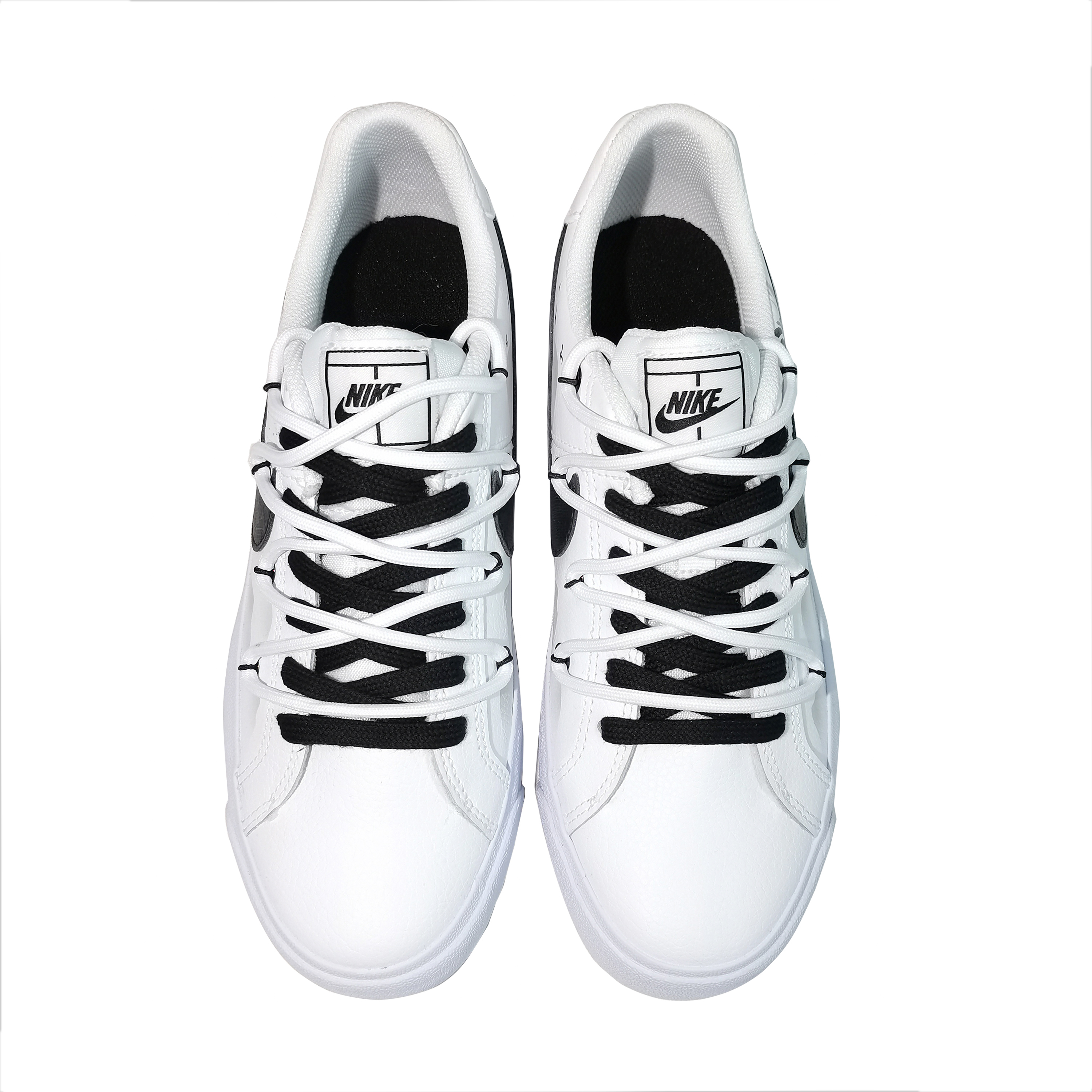 Shop [Custom Shoes] (Women) Nike Court Royale AC 'Wild Crane Ink'