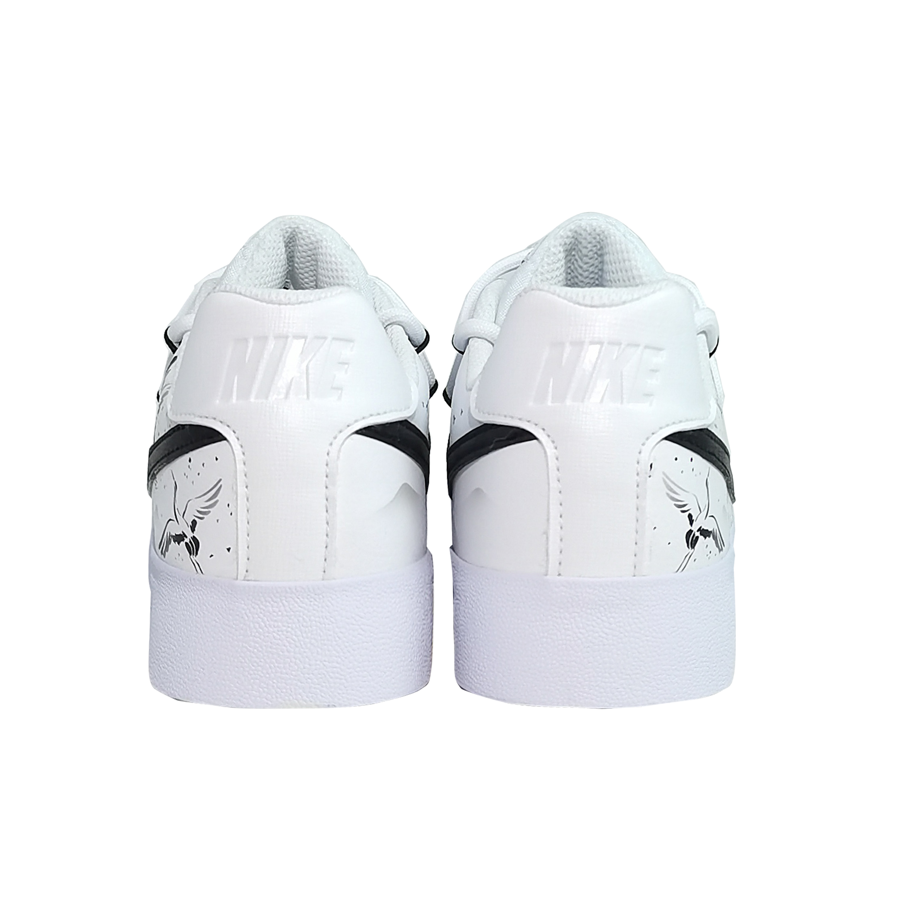 Purchase [Custom Shoes] (Women) Nike Court Royale AC 'Wild Crane Ink'