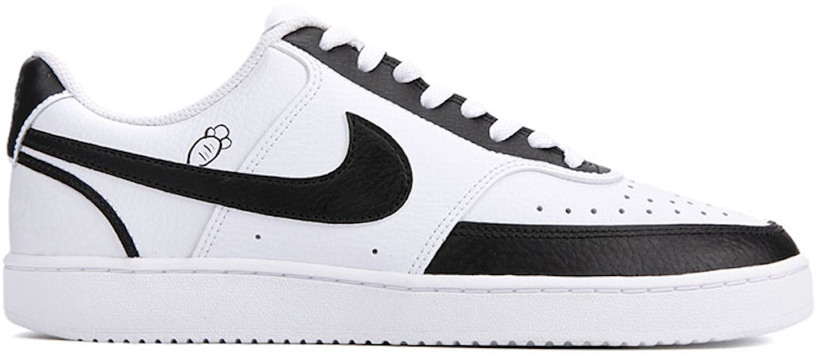 (W) 나이키 커스텀 코트 비전 1 '블랙 화이트 믹스매치' CD5434-100(Team18-女款黑白鸳鸯QD) Lookbook (W) 나이키 커스텀 코트 비전 1 '블랙 화이트 믹스매치' CD5434-100(Team18-女款黑白鸳鸯QD)