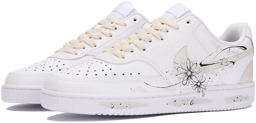 (W) 나이키 코트 비전 1 '가을 국화' (Nike Court Vision 1 '가을 국화') CD5434-100(TeamThree-秋菊米白) Shop (W) 나이키 코트 비전 1 '가을 국화' (Nike Court Vision 1 '가을 국화') CD5434-100(TeamThree-秋菊米白)