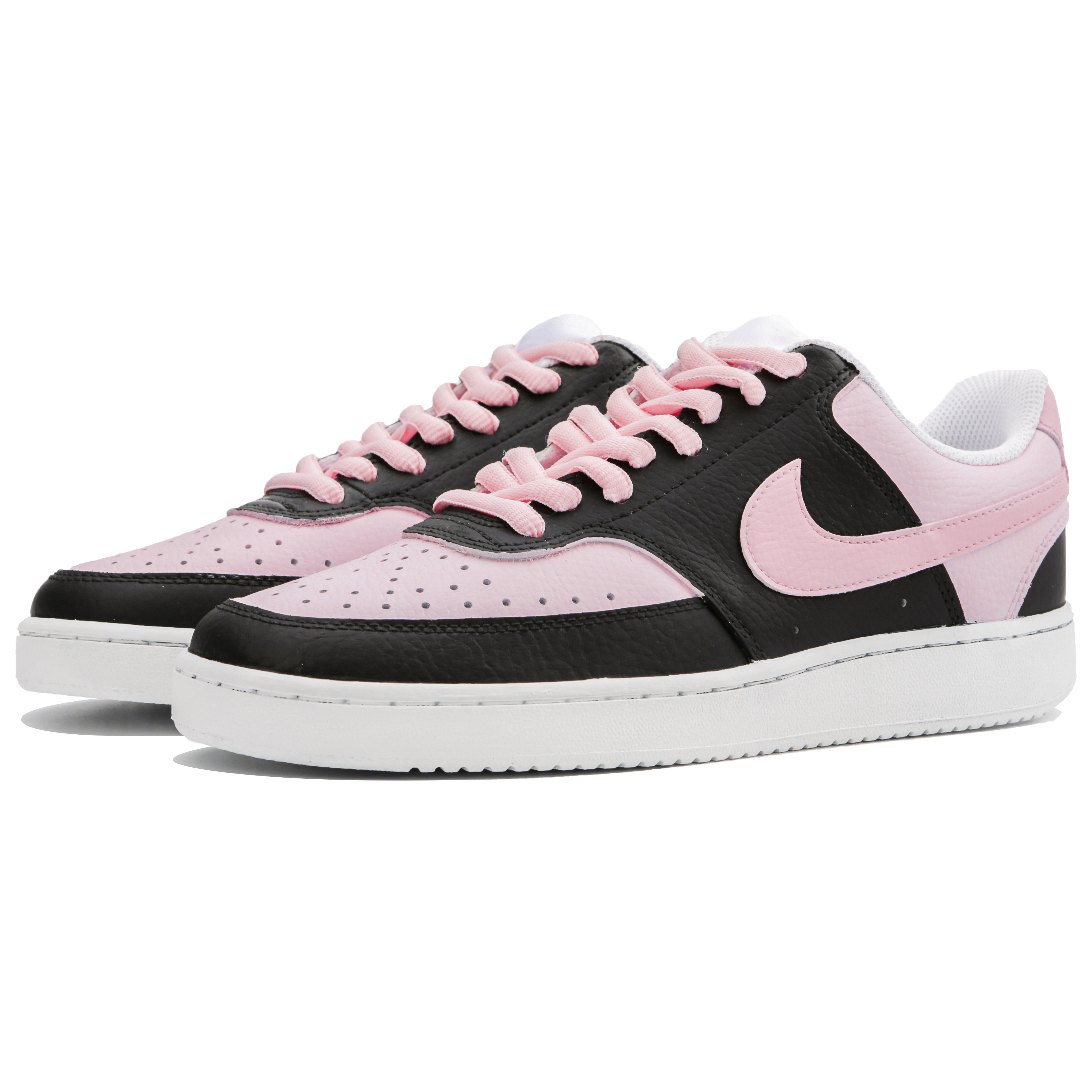 [Custom Shoes] (W) Nike Court Vision 1 'Cyber Neon Black Pink' 圖 3