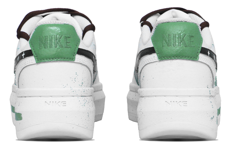 [Custom Shoes] (W) Nike Court Vision 1 'Green White Graffiti' 圖 5