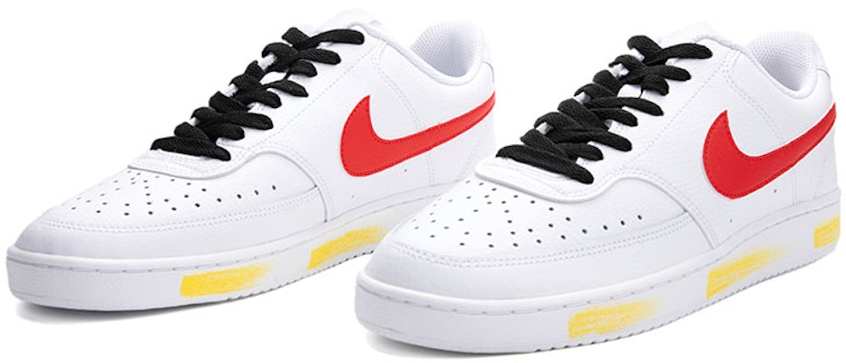 (W) 나이키 커스텀 코트 비전 1 "그라피티 (흰/검/빨)" CD5434-100(Team18-Court涂鸦表情) Lookbook (W) 나이키 커스텀 코트 비전 1 "그라피티 (흰/검/빨)" CD5434-100(Team18-Court涂鸦表情)