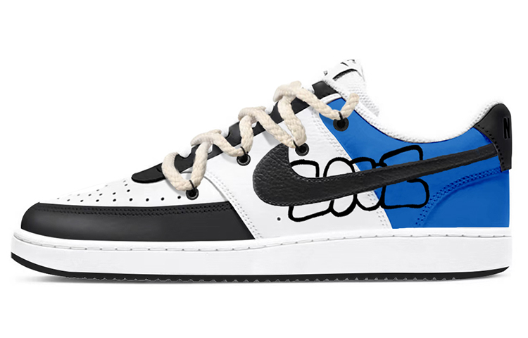 [Custom Shoes] (W) Nike Court Vision 1 'Lightning Blue'