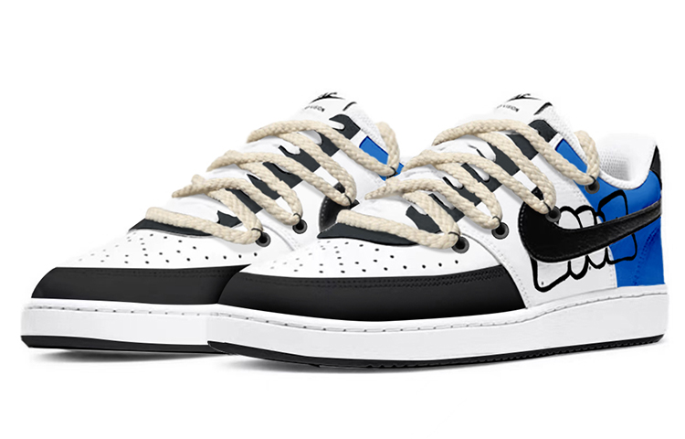 [Custom Shoes] (W) Nike Court Vision 1 'Lightning Blue' 圖 3