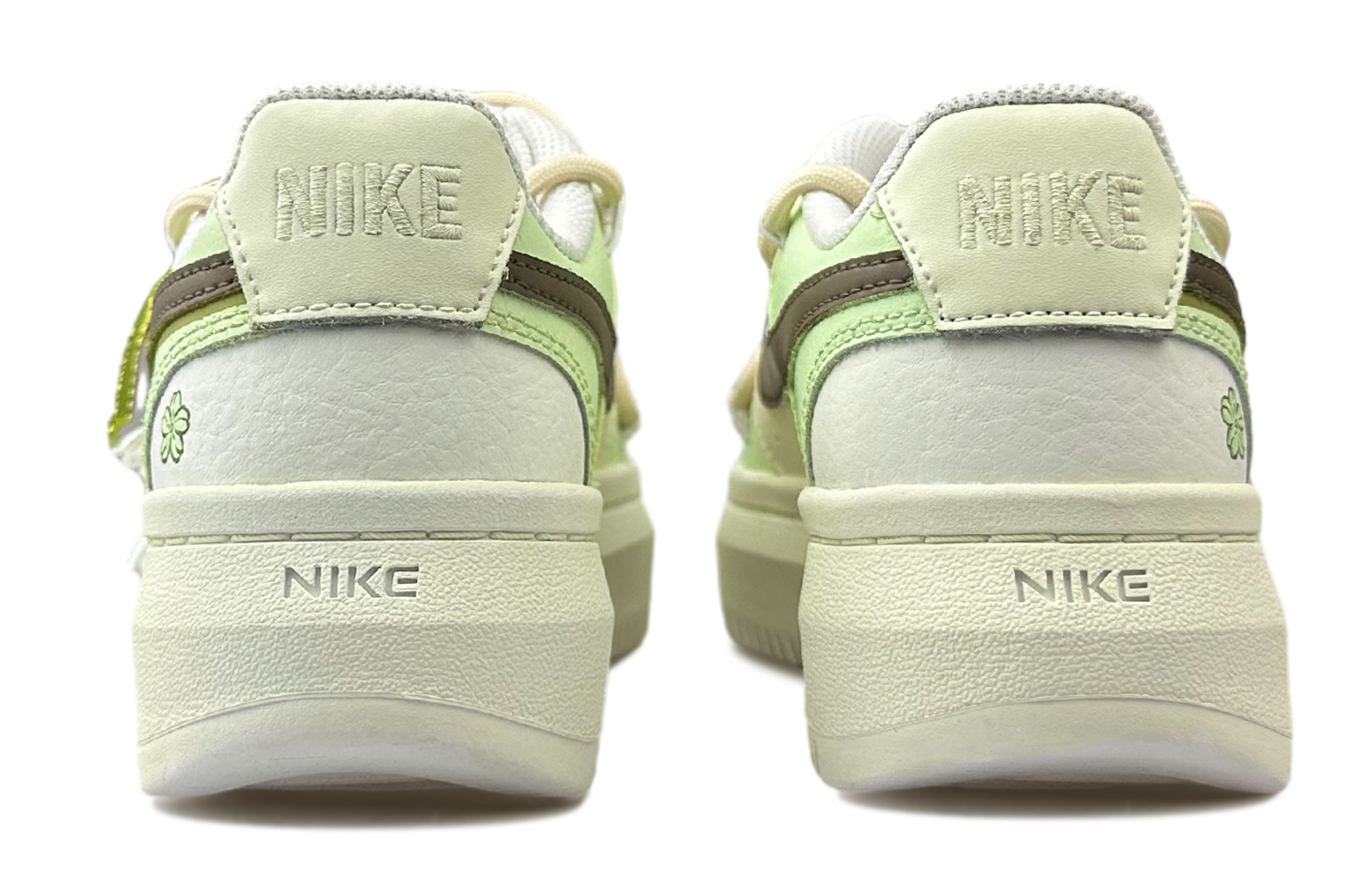 [Custom Shoes] (W) Nike Court Vision 1 'Lily of the Valley White-Green' 圖 5