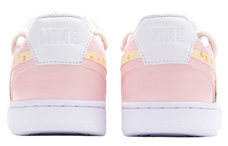 Shop (W) [定制款] 耐克 Court Vision 1 '兔年花卉贴片'篮球鞋 CD5434-100(Team18-Court月球兔双鞋带)