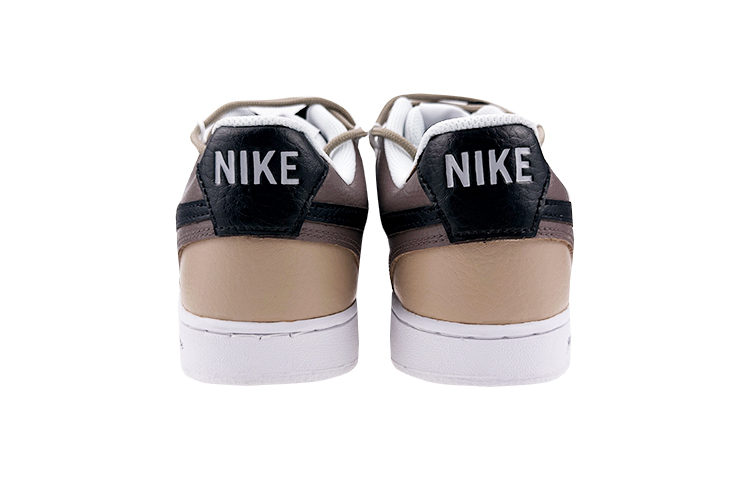 Purchase 【定製球鞋】 Nike Court Vision 1 禮盒 撞色 摩卡咖啡 油漆條 解構 低幫 板鞋 女款 白卡其