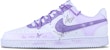 (W) 나이키 코트 비전 1 '퍼플 버터플라이' (커스텀 슈즈) DH3158-101(Team253-女款紫衣蝴蝶)