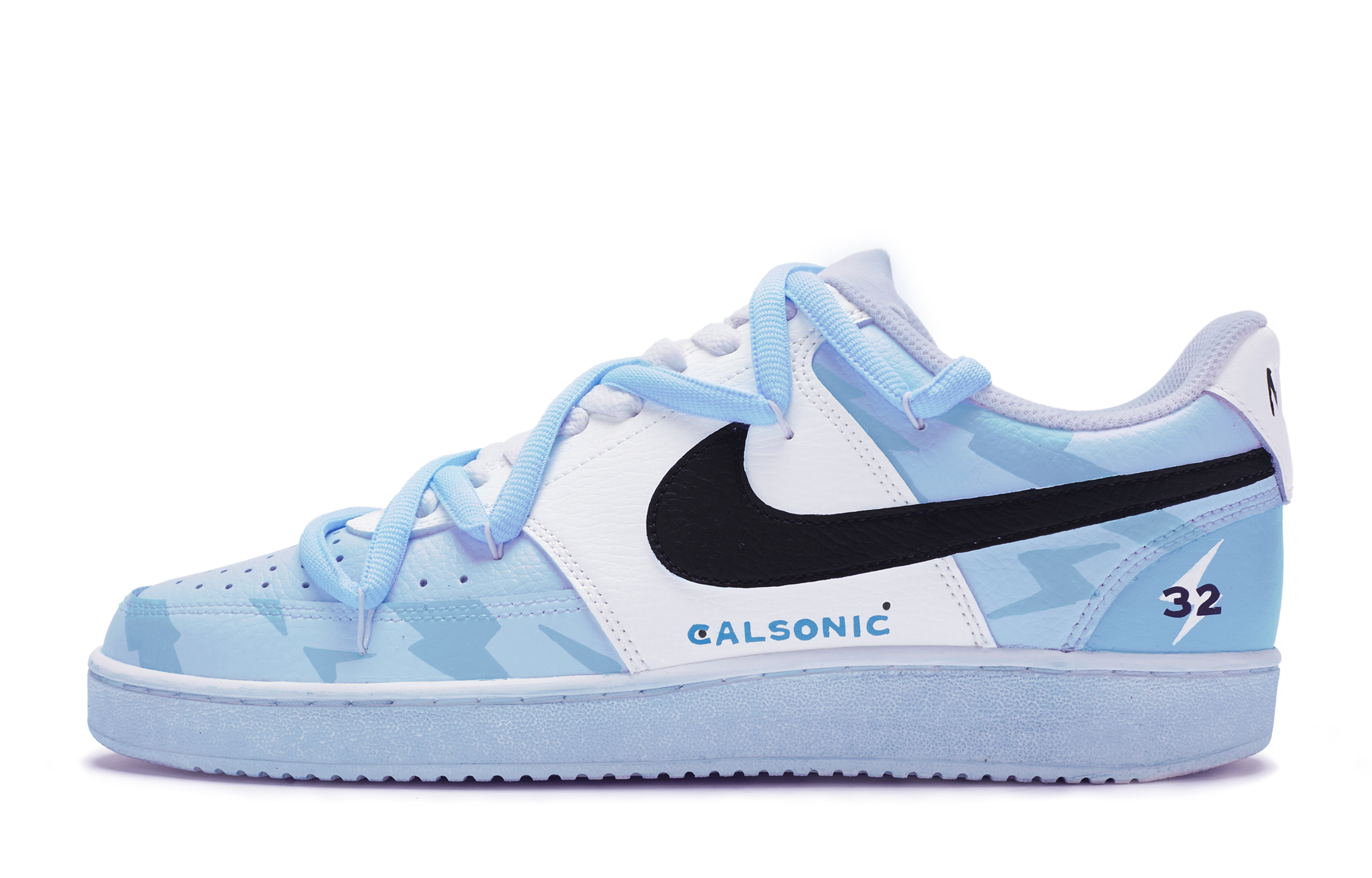 [Custom Shoes] (W) Nike Court Vision 1 'Racing Blue'