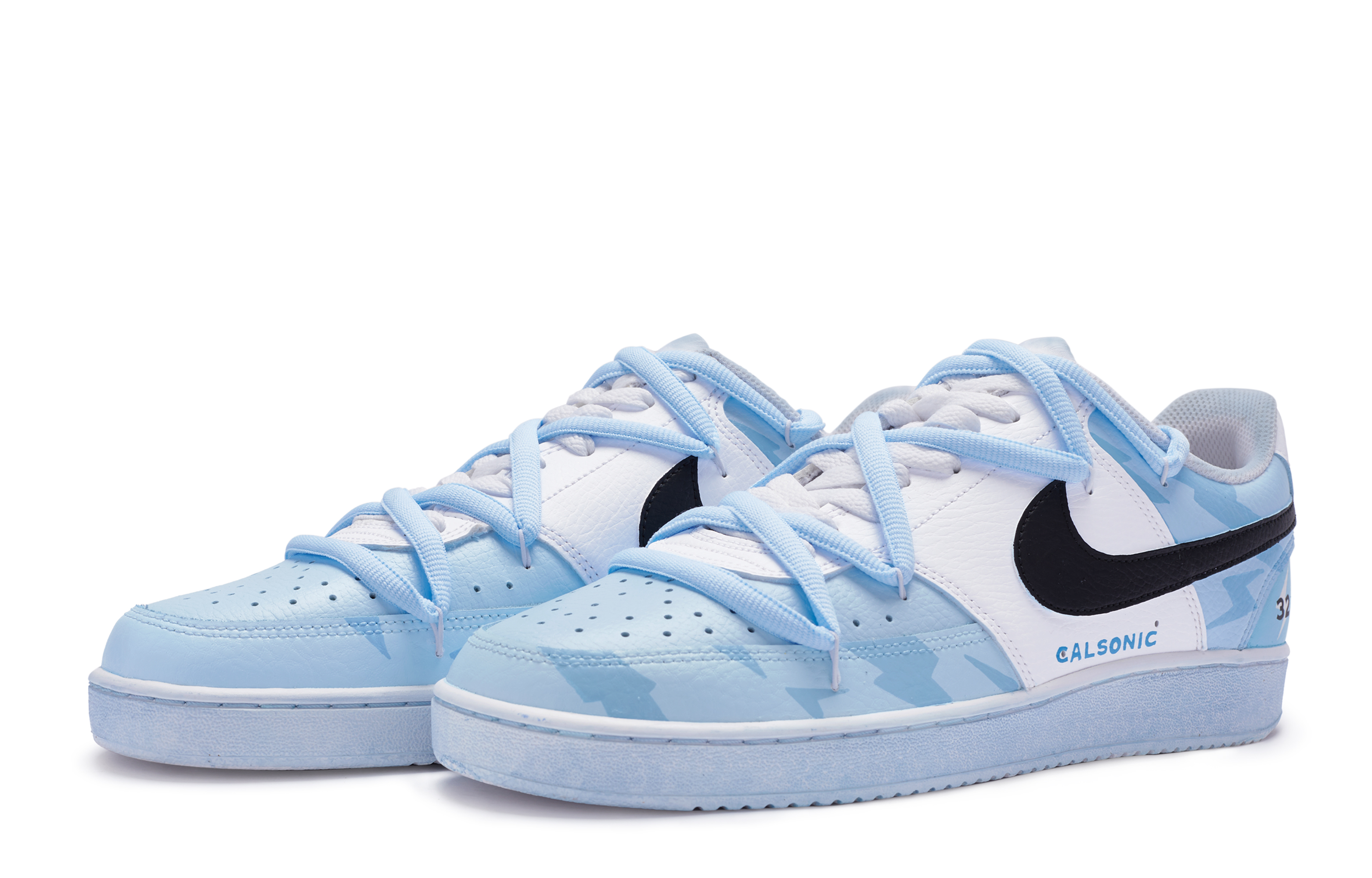 [Custom Shoes] (W) Nike Court Vision 1 'Racing Blue' 圖 3