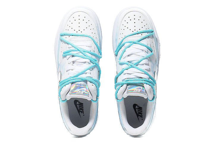 [Custom Shoes] (W) Nike Court Vision 1 'Sky Blue - Dopamine White Green' 圖 4