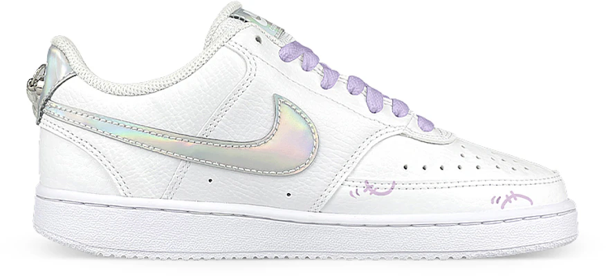 (W) Zapatillas Nike Court Vision 1 'Blanco Púrpura - Laser Grape Chain' CW5596-100(Team叁-女C镭射紫SBOX) Order (W) Zapatillas Nike Court Vision 1 'Blanco Púrpura - Laser Grape Chain' CW5596-100(Team叁-女C镭射紫SBOX)