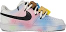 Lookbook (W) 나이키 커스텀 코트 비전 '화이트 블루 핑크 그래피티' (77 characters) CD5434-100(Team145-小鬼涂鸦)