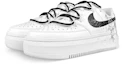 Lookbook 【訂製球鞋】 Nike Court Vision 1 Alta 禮盒 竹子 國風 解構 水墨 潑墨 低筒 板鞋 女款 白黑