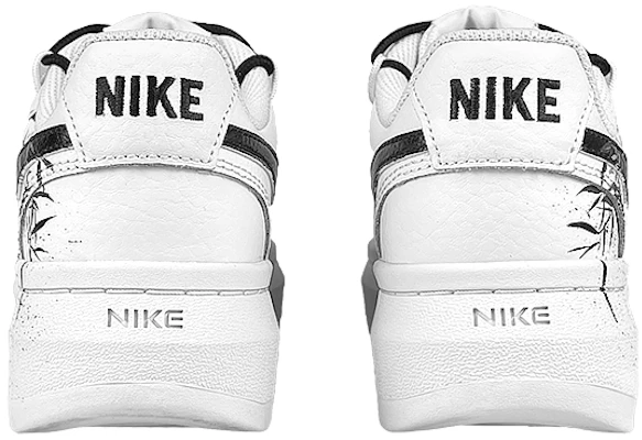 【訂製球鞋】 Nike Court Vision 1 Alta 禮盒 竹子 國風 解構 水墨 潑墨 低筒 板鞋 女款 白黑 Purchase 【訂製球鞋】 Nike Court Vision 1 Alta 禮盒 竹子 國風 解構 水墨 潑墨 低筒 板鞋 女款 白黑