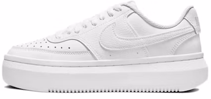 Details for 【訂製球鞋】 Nike Court Vision 1 Alta 惜墨 極簡主義 防滑輕便 低筒 板鞋 女款 白黑