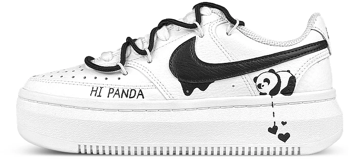 custom-shoes-women-nike-court-vision-1-alta-panda-deconstructed-white-black