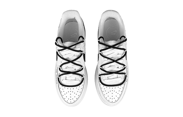 Shop (W) [Kasut Kustom] Nike Court Vision 1 Alta 'Panda Terkupas - Putih Hitam' DM0113-100(Team47-女A熊猫解SBOX)