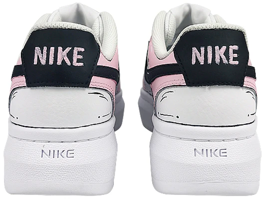 【訂製球鞋】Nike Court Vision 1 Alta 防滑輕便 二次元 可愛粉 甜甜風 低筒 板鞋 女款 粉白 Purchase 【訂製球鞋】Nike Court Vision 1 Alta 防滑輕便 二次元 可愛粉 甜甜風 低筒 板鞋 女款 粉白