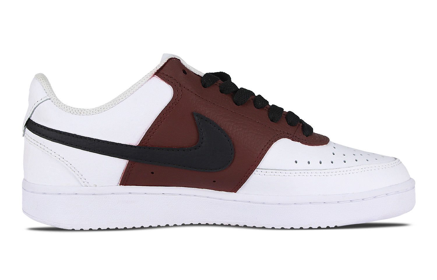 Order (W) [Zapatos Personalizados] Nike Court Vision 1 Low 'Bat Castle Blanco-Marrón' CD5434-100-450429