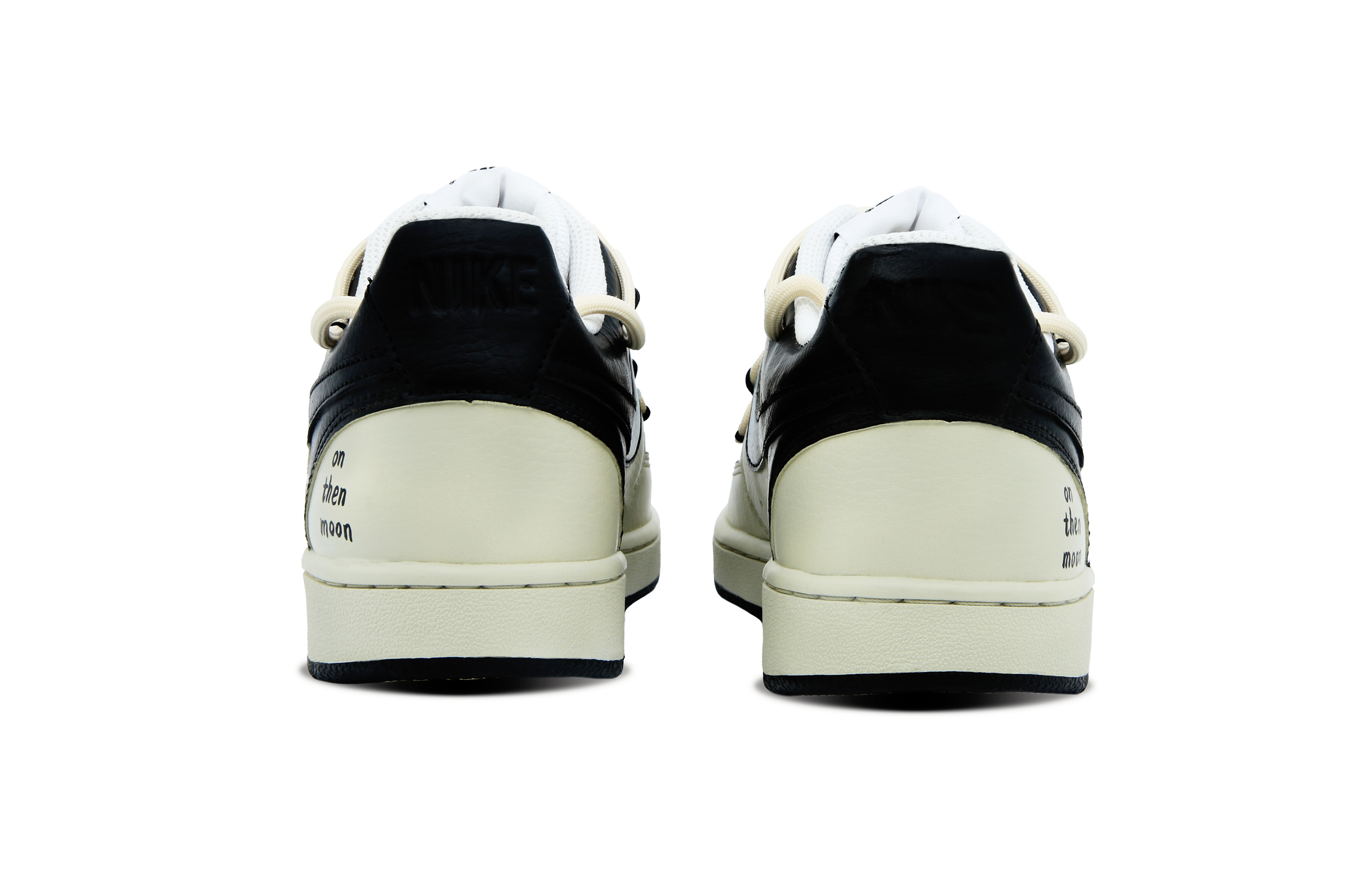 [Custom Shoes] (W) Nike Court Vision 1 Low 'Beige Black' 圖 4
