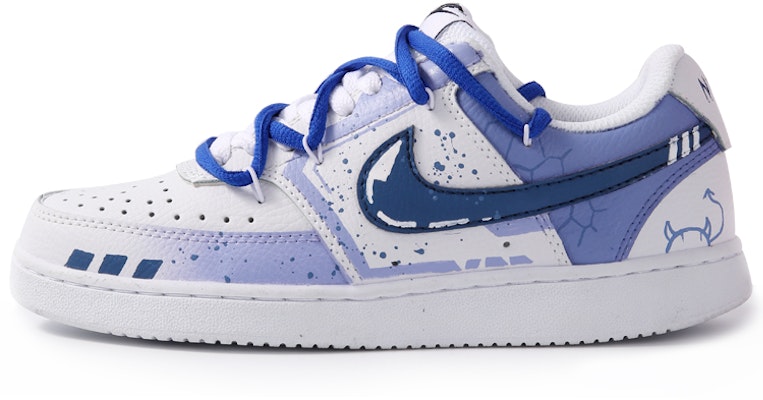 (W) 나이키 커스텀 코트 비전 로우 '블루 몬스터 그래피티' DH3158-101-478519 Buy (W) 나이키 커스텀 코트 비전 로우 '블루 몬스터 그래피티' DH3158-101-478519