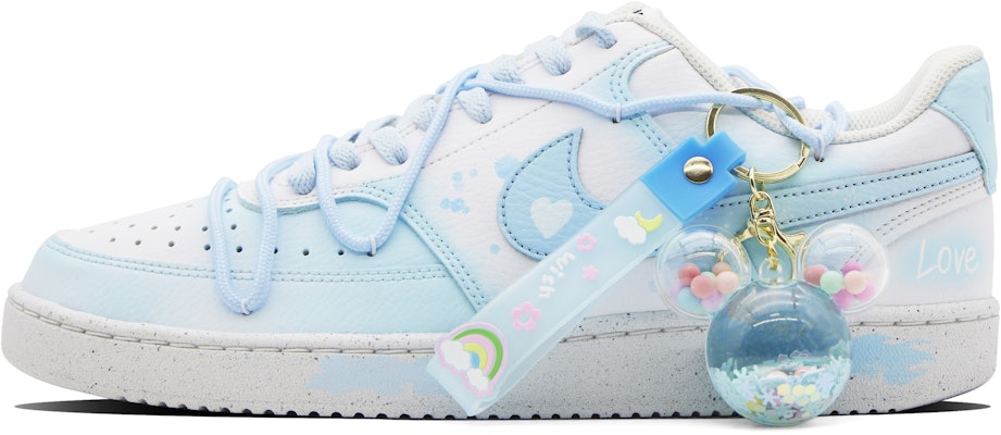 (W) 나이키 커스텀 코트 비전 로우 '블루 그라데이션 고백일기' (78 characters) DH3158-101-469090 Buy (W) 나이키 커스텀 코트 비전 로우 '블루 그라데이션 고백일기' (78 characters) DH3158-101-469090