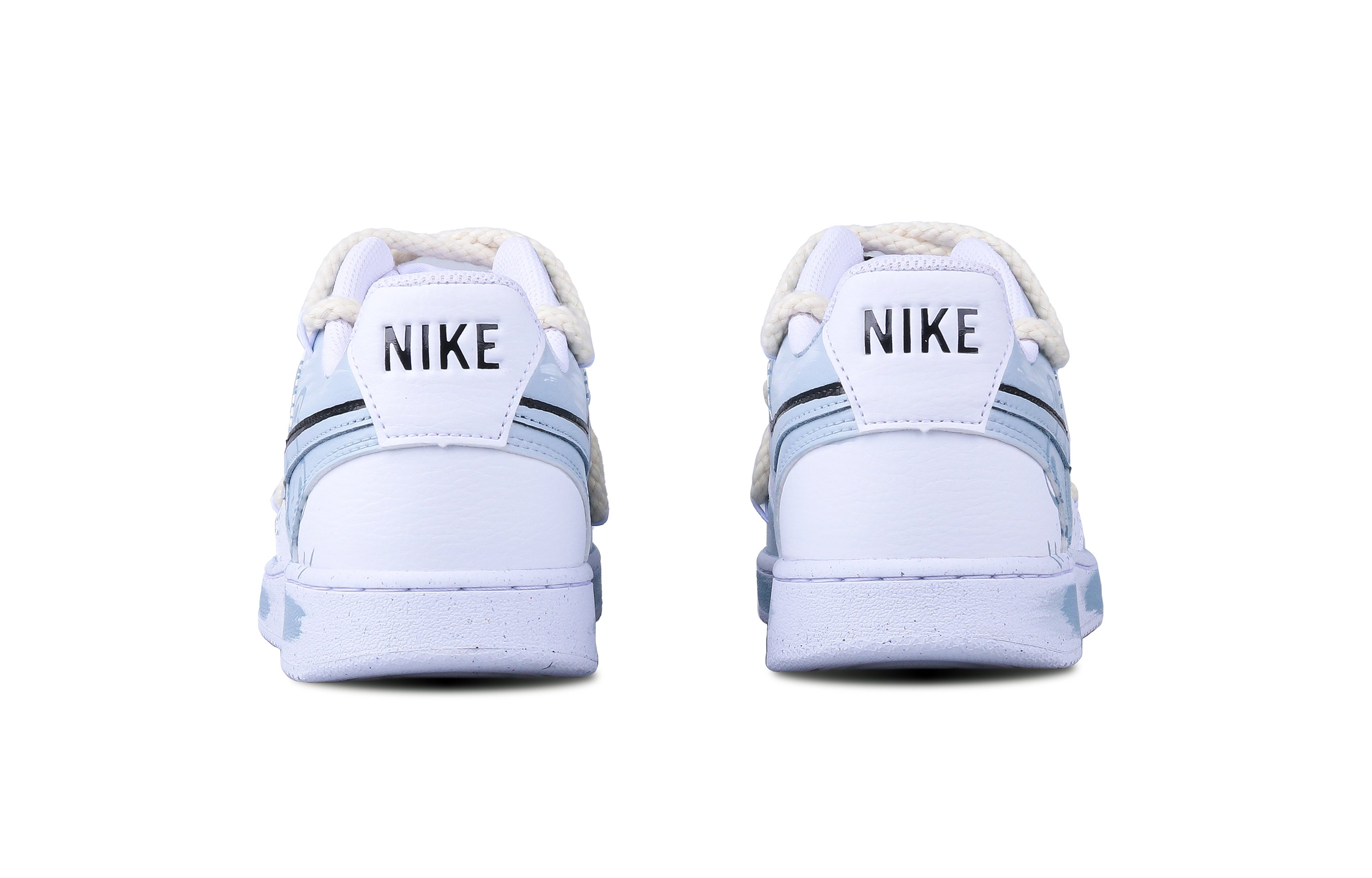 [Custom Shoes] (W) Nike Court Vision 1 Low 'Blue White Dream Bear' 圖 5