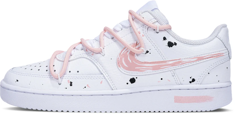 (W) Nike Court Vision Low "Tinta China Rosa" (Personalizadas) CD5434-100(Team拾陆-粉墨女款) Buy (W) Nike Court Vision Low "Tinta China Rosa" (Personalizadas) CD5434-100(Team拾陆-粉墨女款)