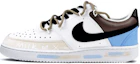Buy (W) Zapatillas Nike Court Vision 1 Low 'Cow Paint Streak Blanco Azul' CD5434-100(Team47-女款c奶牛SBOX)