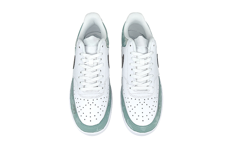 [Custom Shoes] (W) Nike Court Vision 1 Low 'Coconut Tree Graffiti White-Green' 圖 4