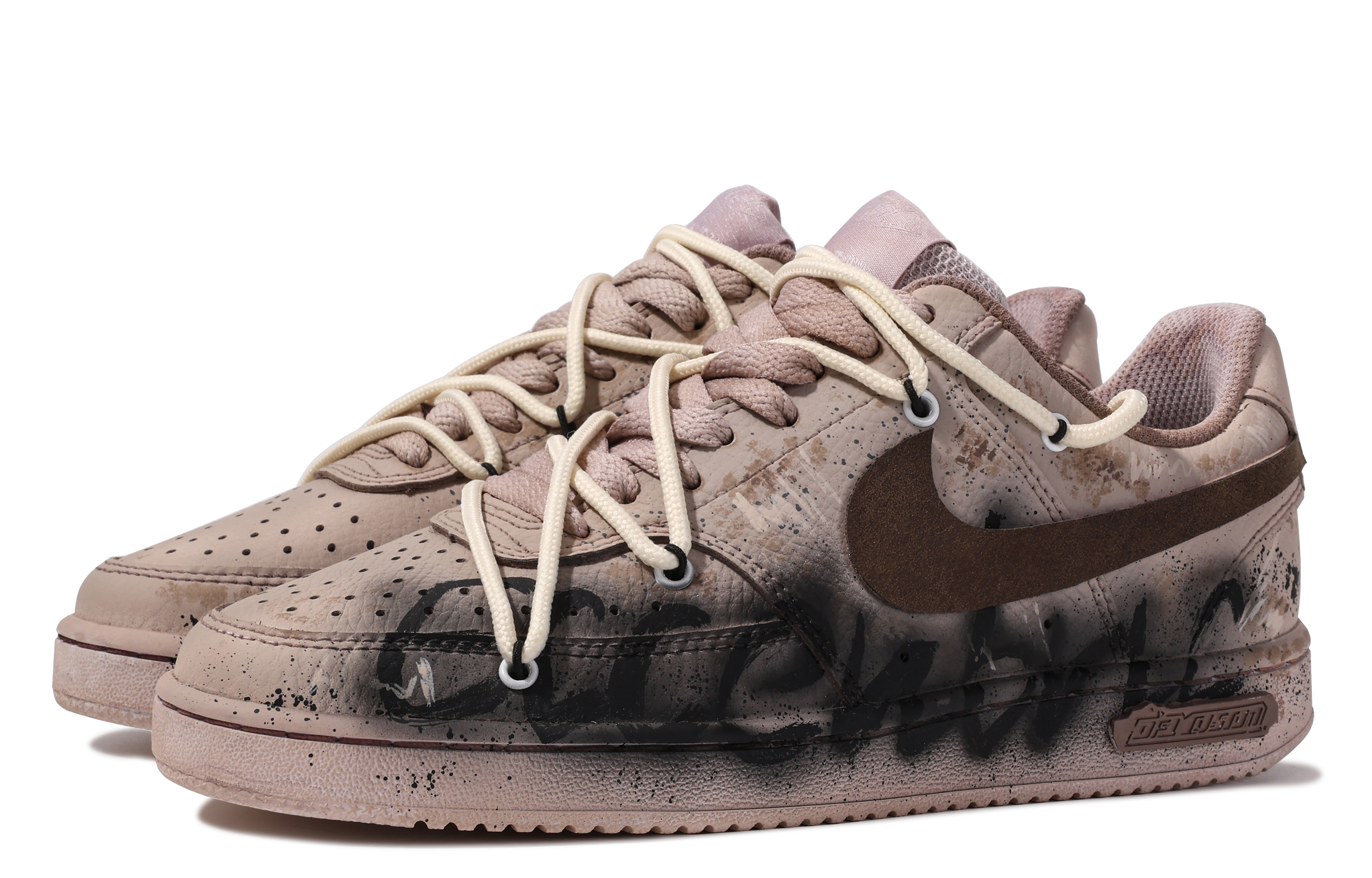 Buy Custom Shoes (Women) Nike Court Vision 1 Low #39 Da Vinci #39 Novelship