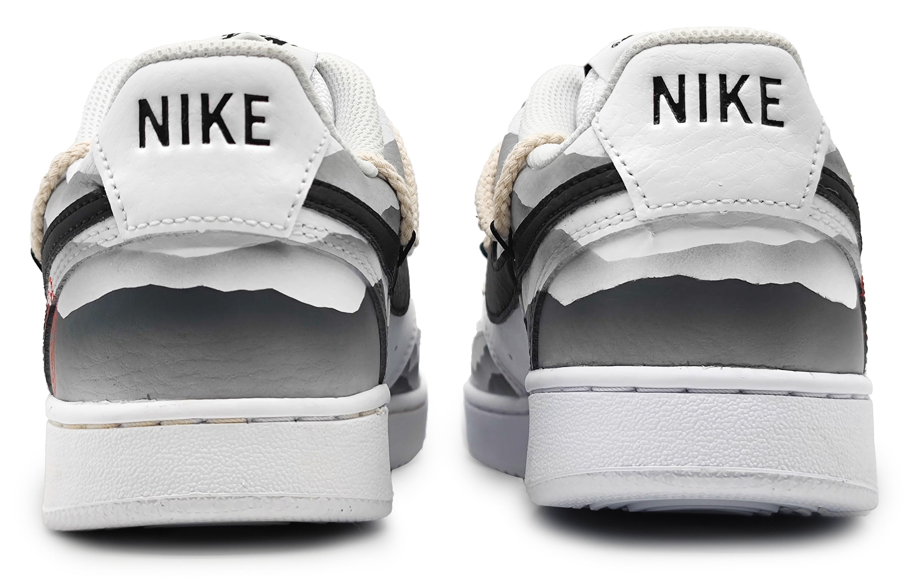 Shop (W) [Sepatu Kustom] Nike Court Vision 1 Low 'Desert Lake Sunrise Ungu' CD5434-100(Team16-女款大漠江湖)