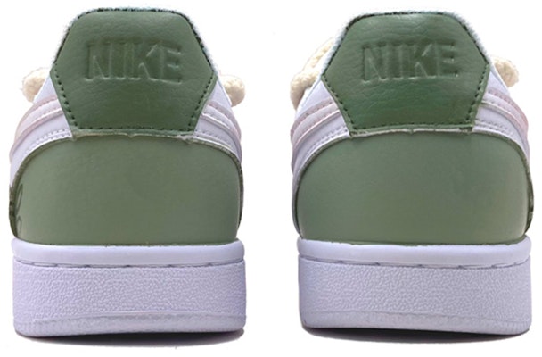 【訂製球鞋】Nike Court Vision 1 手繪塗鴉 清涼夏日 綠葉 休閒 低筒 板鞋 女款 橄欖綠 Shop 【訂製球鞋】Nike Court Vision 1 手繪塗鴉 清涼夏日 綠葉 休閒 低筒 板鞋 女款 橄欖綠
