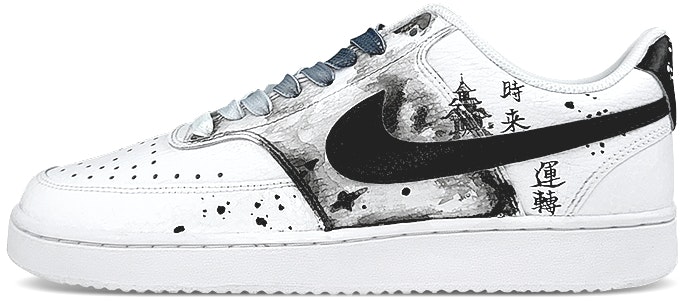 custom-shoes-women-nike-court-vision-1-low-ink-splatter