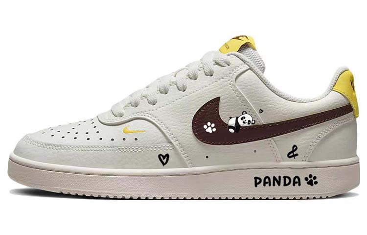 [Custom Shoes] (W) Nike Court Vision 1 Low 'Lazy Panda'