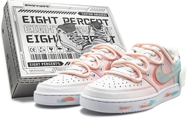 (W) 나이키 커스텀 코트 비전 핑크그린 (Nike Custom Court Vision 핑크그린) CW5596-100(Team131-Angel-SBOX) Buy (W) 나이키 커스텀 코트 비전 핑크그린 (Nike Custom Court Vision 핑크그린) CW5596-100(Team131-Angel-SBOX)