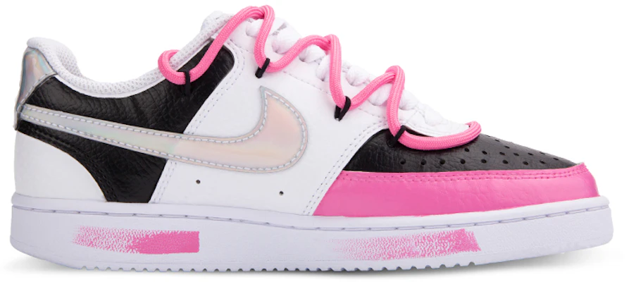 (W) ナイキ コートビジョン Low カスタム (黒/ピンク) CW5596-100(TeamF-黑粉甜酷) Order (W) ナイキ コートビジョン Low カスタム (黒/ピンク) CW5596-100(TeamF-黑粉甜酷)