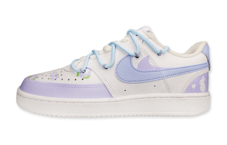 [Custom Shoes] (W) Nike Court Vision 1 Low 'Lavender Bunny' 圖 2