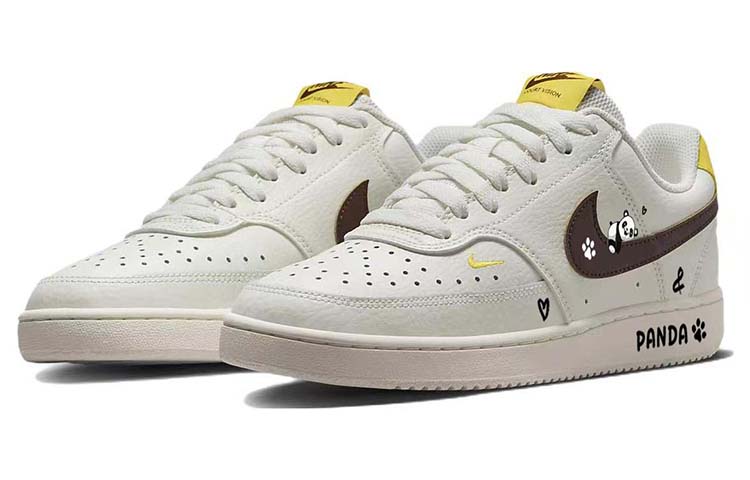 [Custom Shoes] (W) Nike Court Vision 1 Low 'Lazy Panda' 圖 3